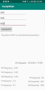 HardyWeinberg Calculator For Pc 2020 (Windows, Mac) Free Download 2