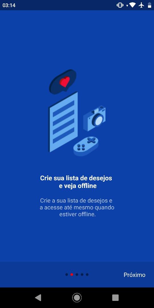 Android application Compras Paraguai screenshort