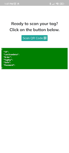 IdTag Screen 2