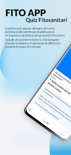 Android application Fito APP - Quiz Patentino screenshort