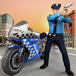 Cover Image of Скачать Полицейский мотоцикл 3D-игра 2022 1.0.1 APK