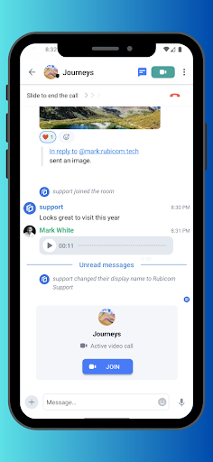 Android application vKonf screenshort