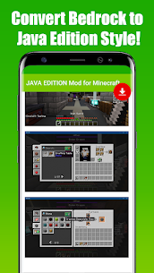 JAVA EDITION Mod for Minecraft Apk 5
