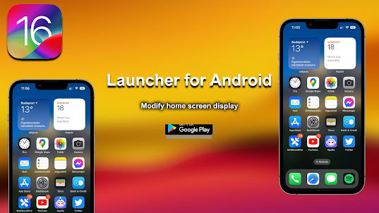 iPhone 16 Launcher for Android