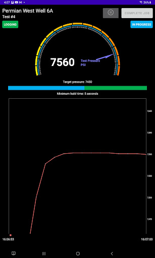 Android application Mathews HydroScan screenshort