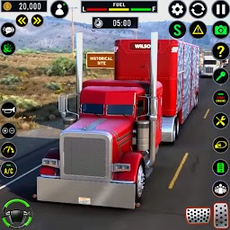 American Cargo Truck Games Sim