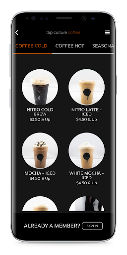 Tap Culture Coffee Screen 3