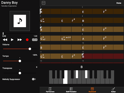 Chord Tracker Screenshot