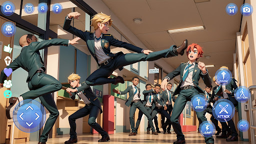 US School Simulator Game Screen 2