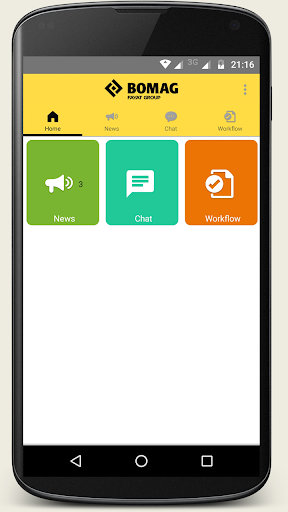 Android application B1 Portal screenshort