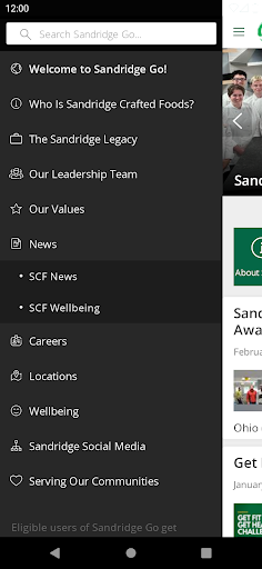 Sandridge Go Screen 2