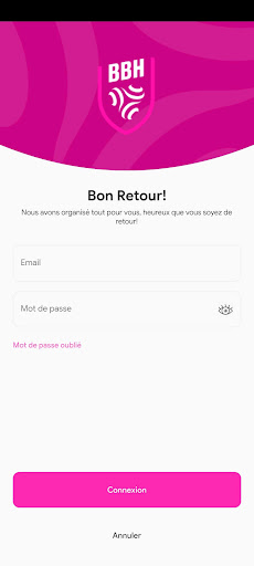 Android application BBH Business screenshort