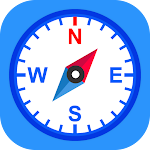 Cover Image of Download Digital Free Compass – Find Direction, flash light 1.5 APK