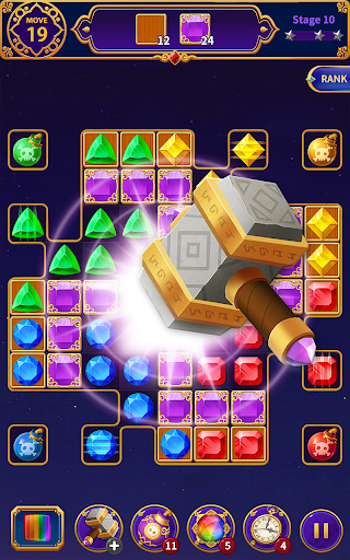 Screenshot of Jewels Crush Magic(Match 3)