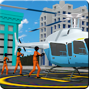 Stickman Prisoner Transport: Police Airplane Games