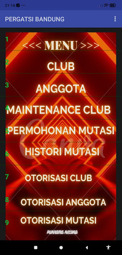 Pergatsi Bandung Screen 2
