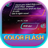 Color Flash SMS theme icon