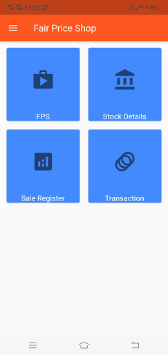 Android application Fair Price Shop screenshort