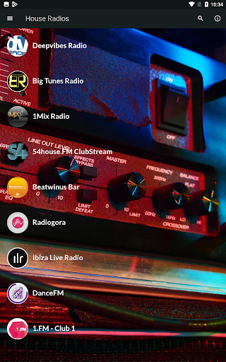 Android application House Music Radio Stations screenshort