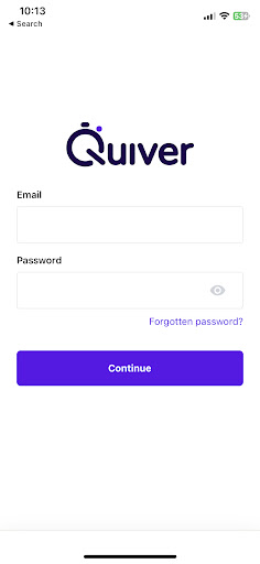 Android application Quiver Courier screenshort