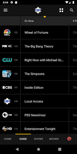 Screenshot of StreamIt powered by GBT