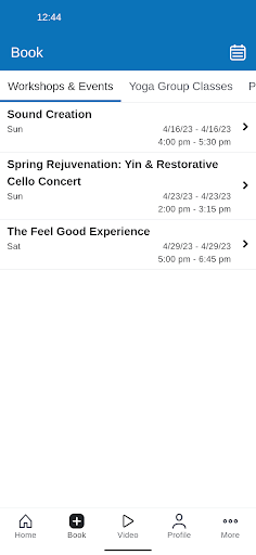 Ekam Yoga & Pilates Screenshot 2 - AppWisp.com