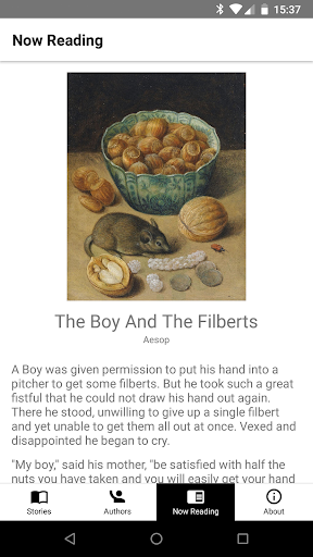 Android application 160 Great Short Stories screenshort