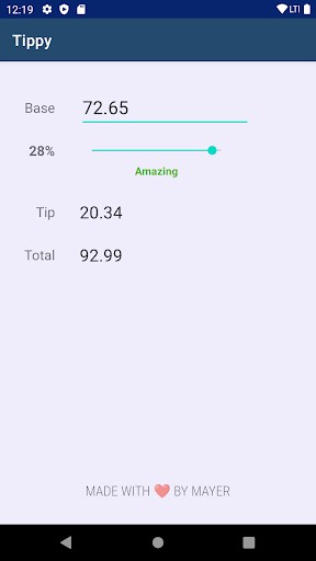 TipEase Screen 2