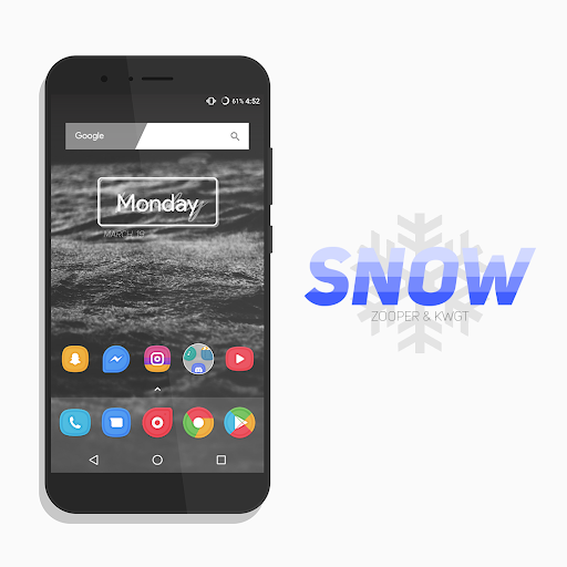 Snow - Zooper & KWGT Screen 2
