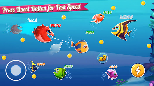 Fish IO Fish Games Shark Games 1.0 APK + Mod (Unlimited money) إلى عن على ذكري المظهر
