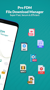 Captura 18 Pro FDM: Gestora de descargas android