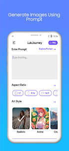 Lukjourney - AI Text to Images