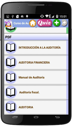 CURSO DE AUDITORIA Screen 2