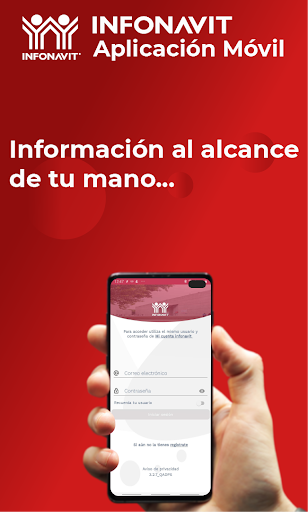 Android application Aplicación móvil Infonavit screenshort