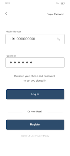NearByJobs Screen 2