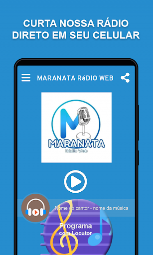 Android application Maranata Rádio Web screenshort