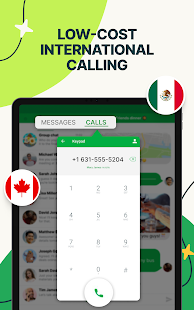 textPlus: Text Message + Call Screenshot