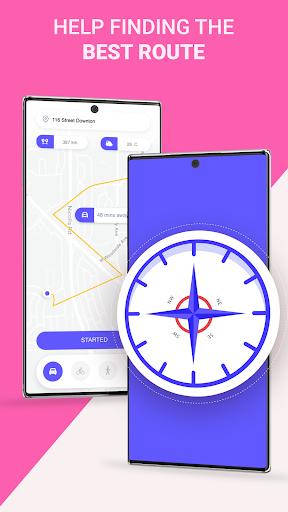 Voice GPS, Directions & Maps Screenshot 2 - AppWisp.com