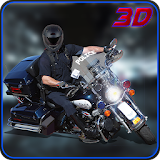 Motorbike Cop Extreme 3D Chase icon