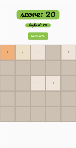 Android application 方塊遊戲 screenshort