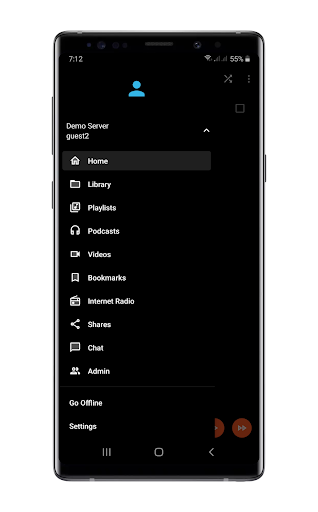 Sub Muxic for SubSonic Server Screen 2