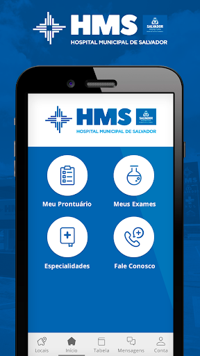 Android application Meu HMS screenshort