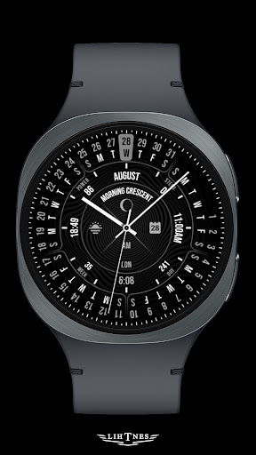 Calendar Watch Face 046 screenshot 0