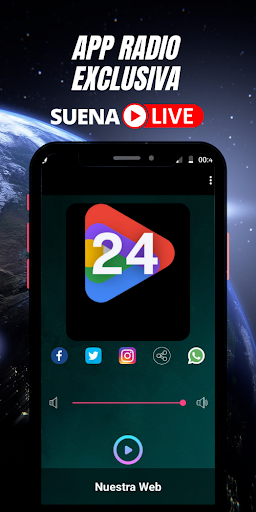 Android application Radio 24 Online screenshort