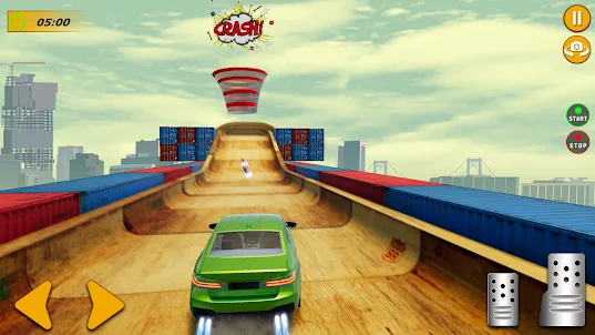 Superhero GT Car Stunt Game 3D