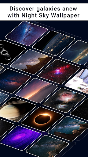 Android application Night Sky Wallpaper screenshort