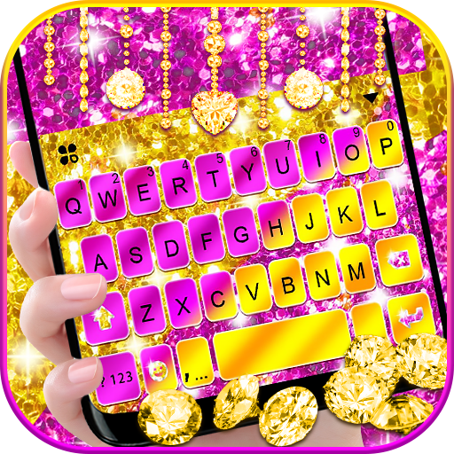 Glitter Luxury Sequin Keyboard logo