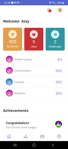 ONE: Challenges & Track Skills Screen 2