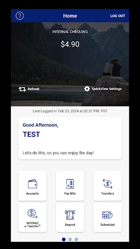 Android application St. Joseph's Credit Union screenshort