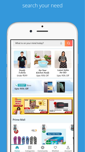 Android application My Mart -All In One Line Shops screenshort